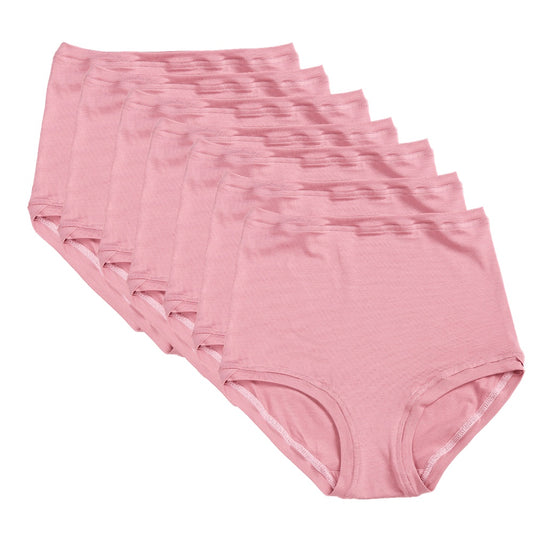 Pack of 7 High Rise Pants ~ Antique Pink