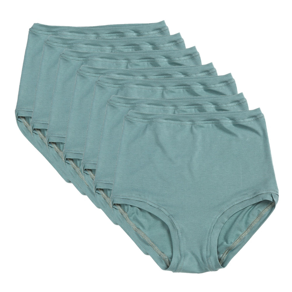 Pack of 7 High Rise Pants ~ Sage